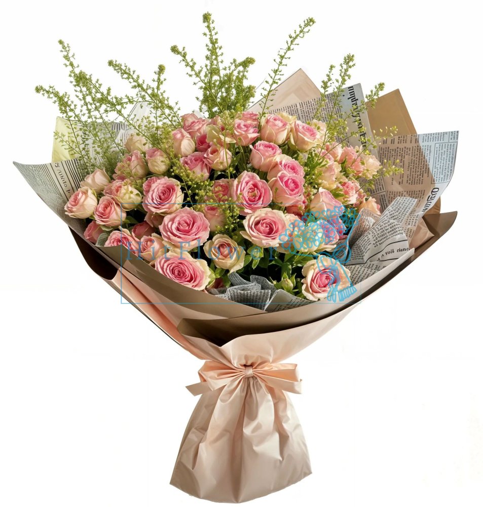 Букет Ванильный Рассвет Букет роз Ванильный Рассвет